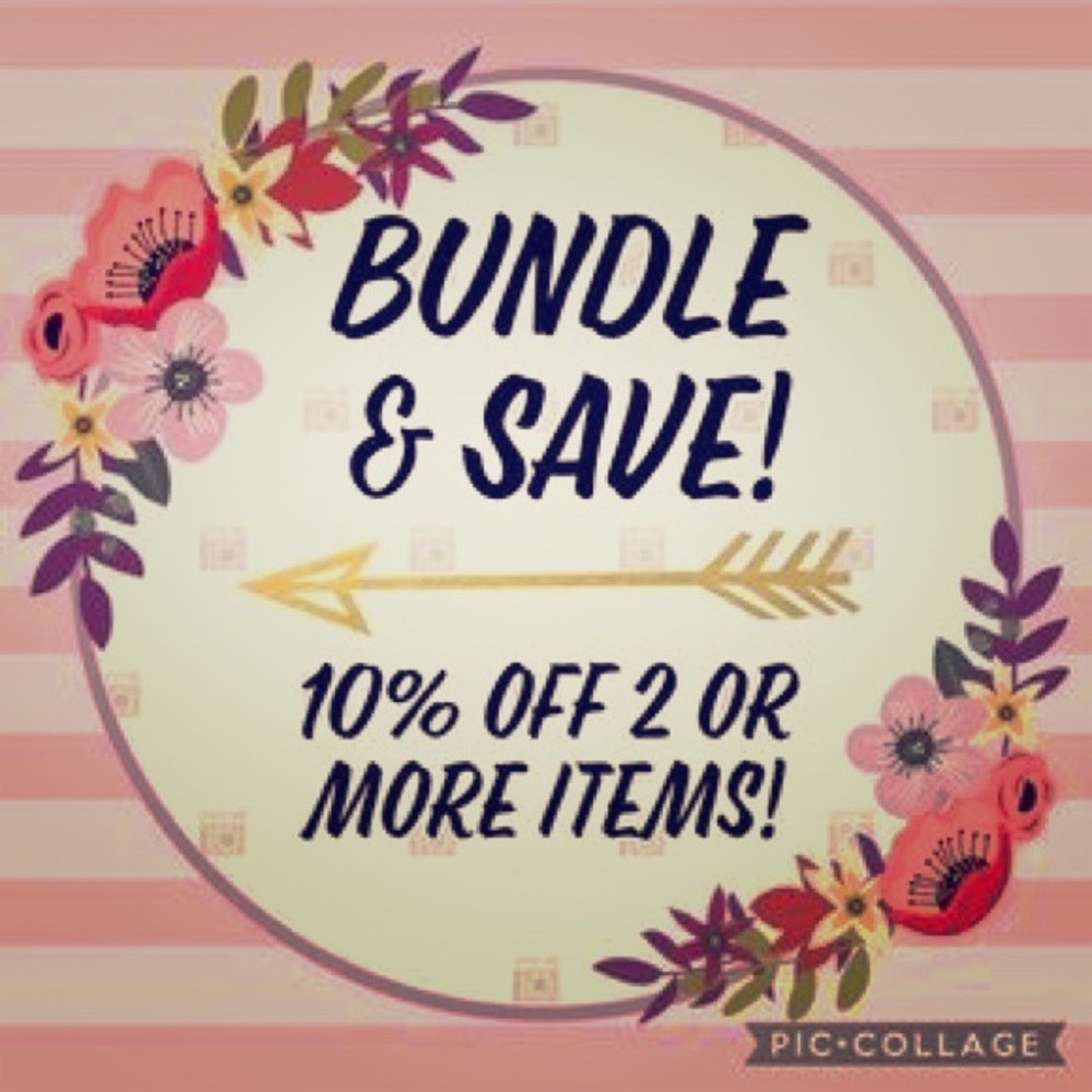 Bundle 2 save 10% 🤗❤️